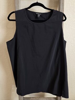 Athleta Women's Black Performance Scoop Neck Tank - Size XL
